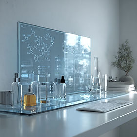 suntwe_futuristic_but_realistic_RD_desk_with_a_transparent_digi_5d71ffae-d9f8-4943-ab97-25