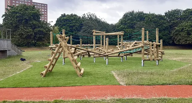 absolute play wooden playground 
