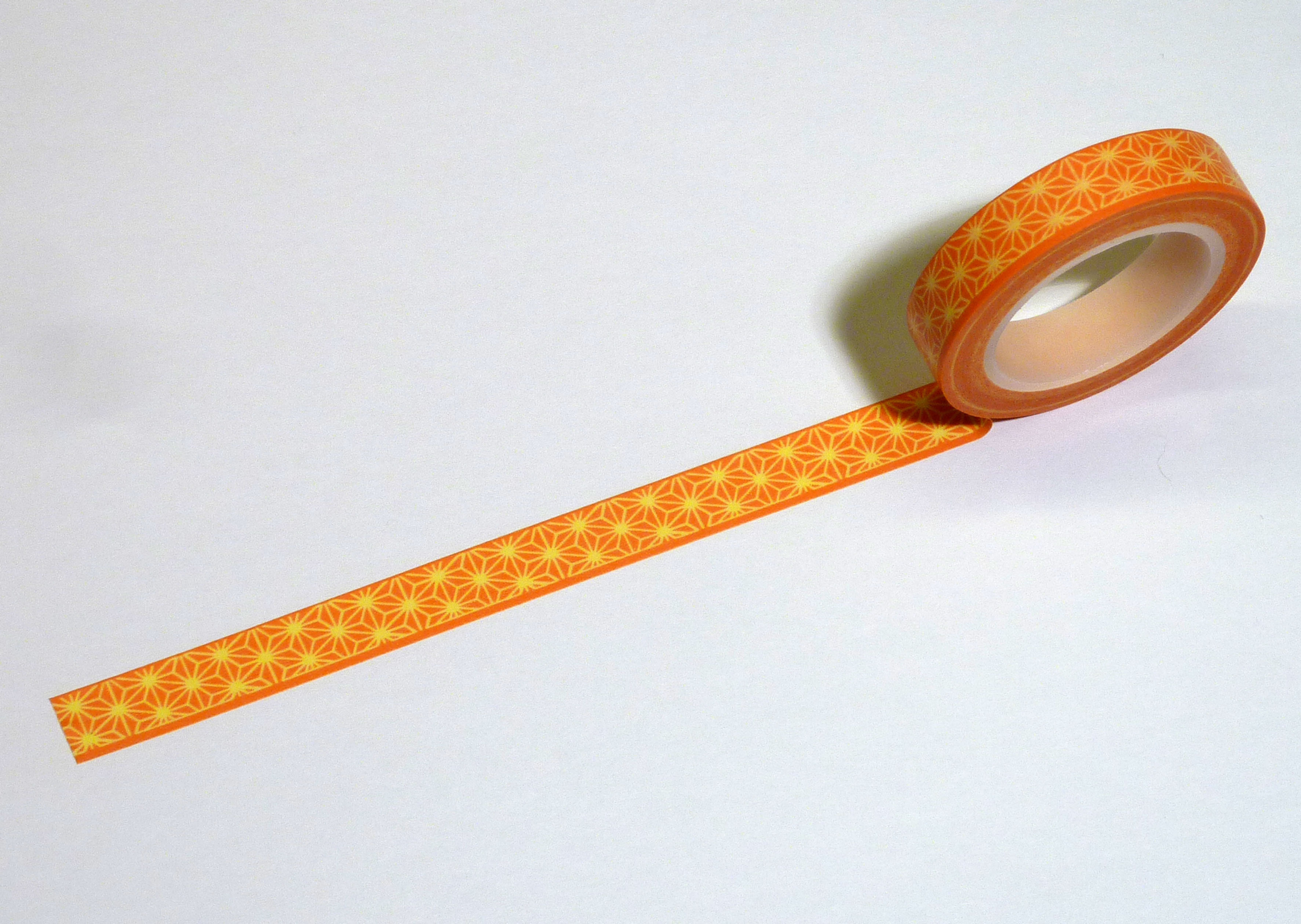 Ornament Sterne orange WT-#2656