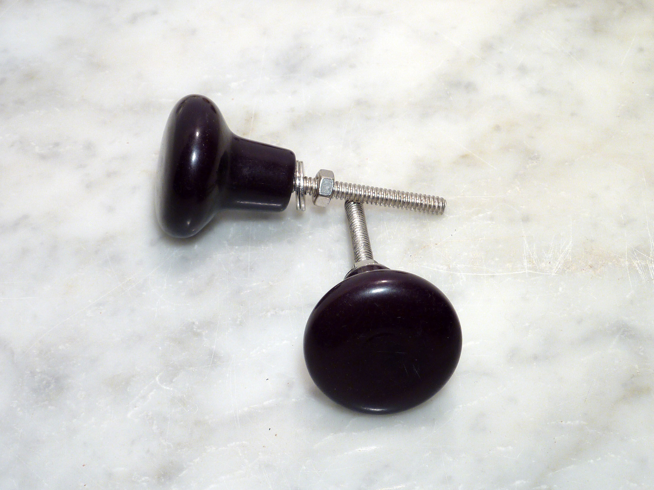 Horn Round BlackBrown brkn-128