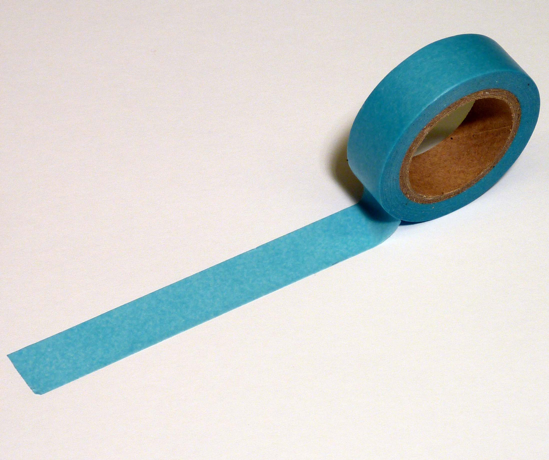 Uni himmelblau transparent WT-#8505