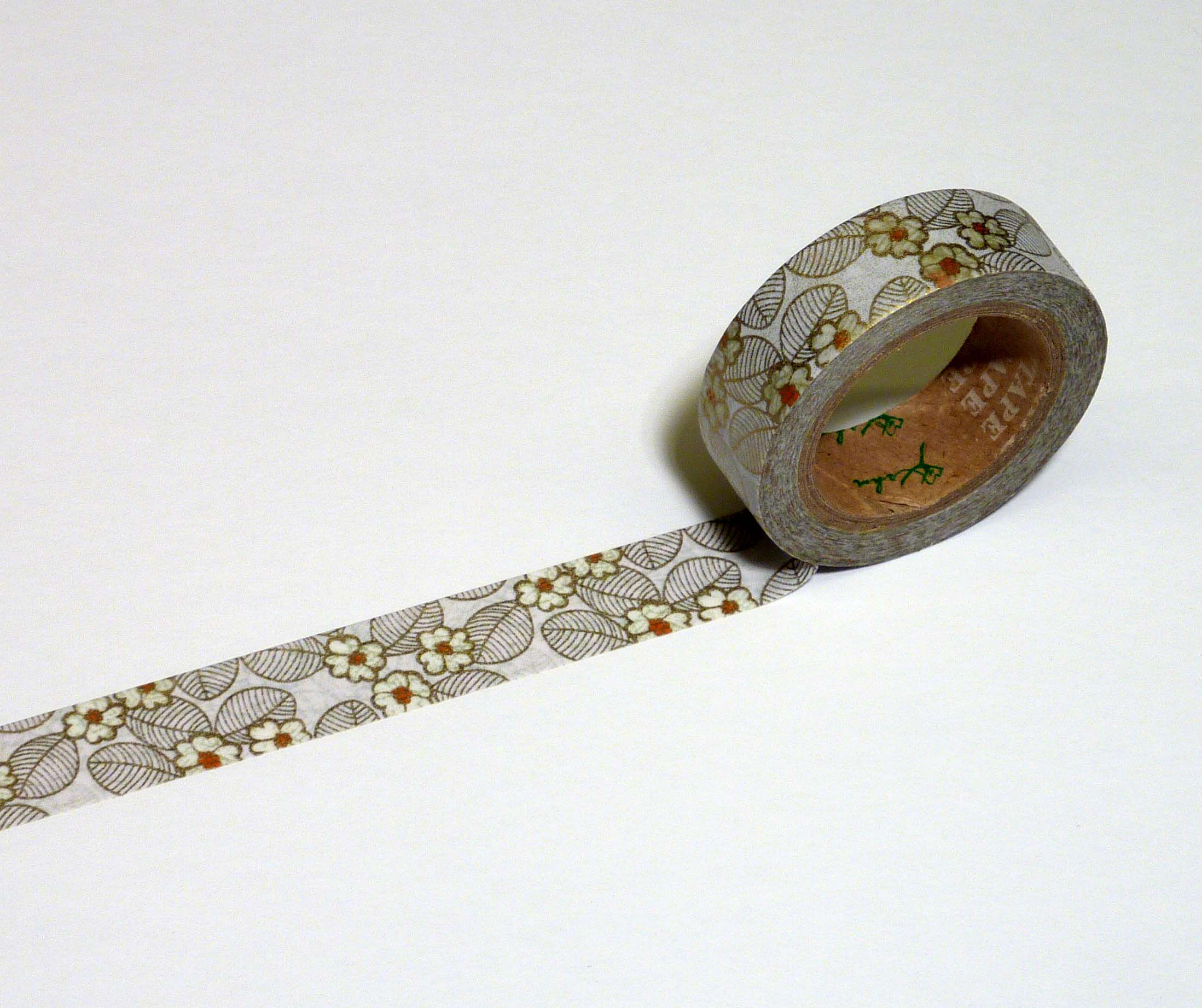 zartes Blumenband m. Gold WT-#8323