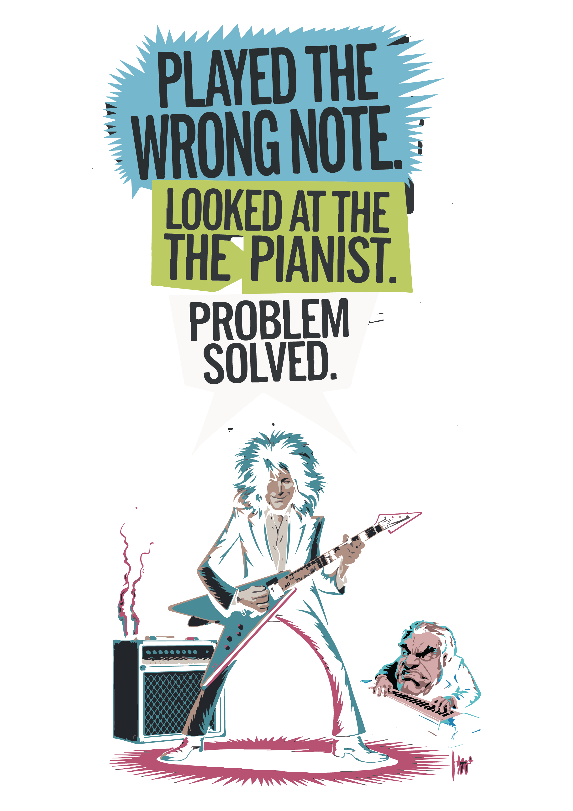 Played the Wrong Note. Looked at the Pianist. Problem Solved. | MaaVesa