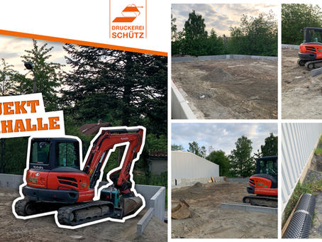 Startschuss für eine neue Lagerhalle
