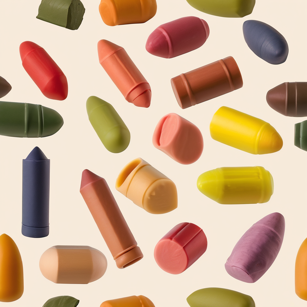 Chunky Nature Crayons
