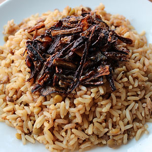 Lentil Rice (Mujaddara) - مجدرة
