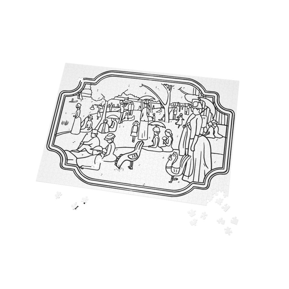 Thumbnail: Puzzle (500, 1000-Piece) - The 2d Sunday Morning
