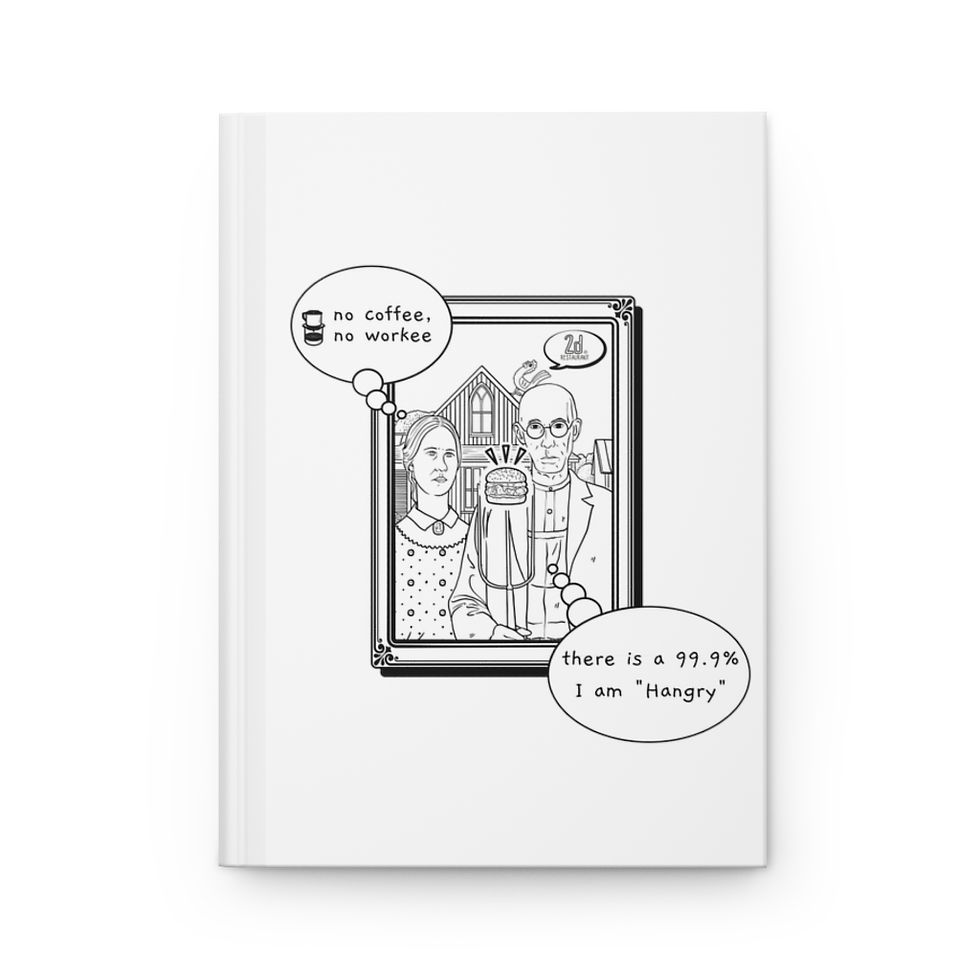 Thumbnail: Hardcover Journal Matte co coffee no workee