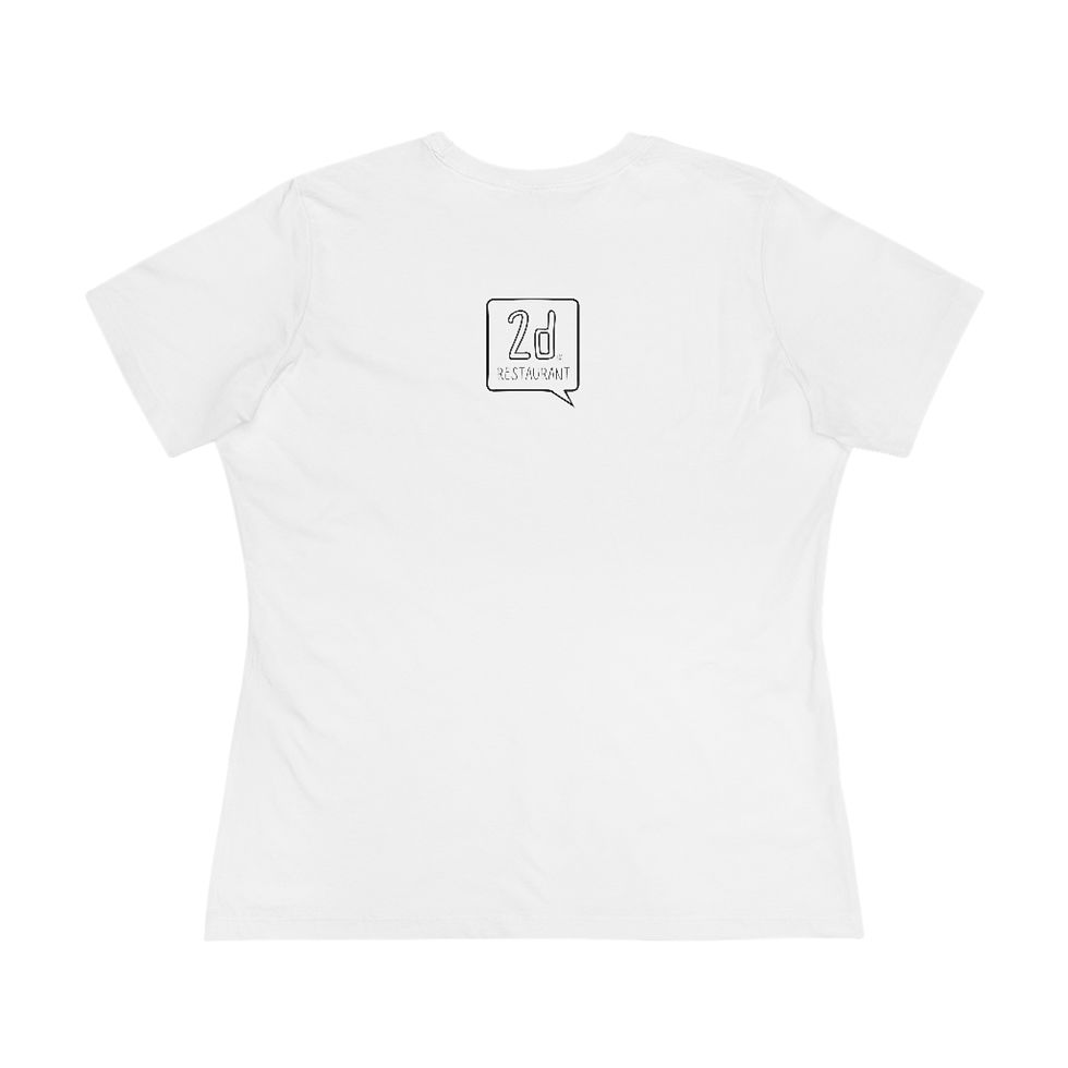 Thumbnail: Women's Premium Tee - Life Happens, coffee helps