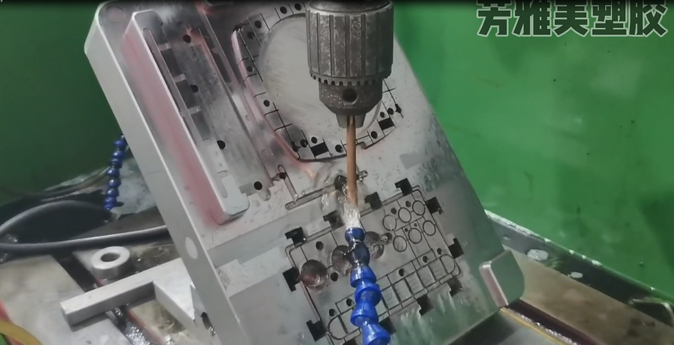 Injection mold making process
