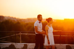 Wedding at Sunset