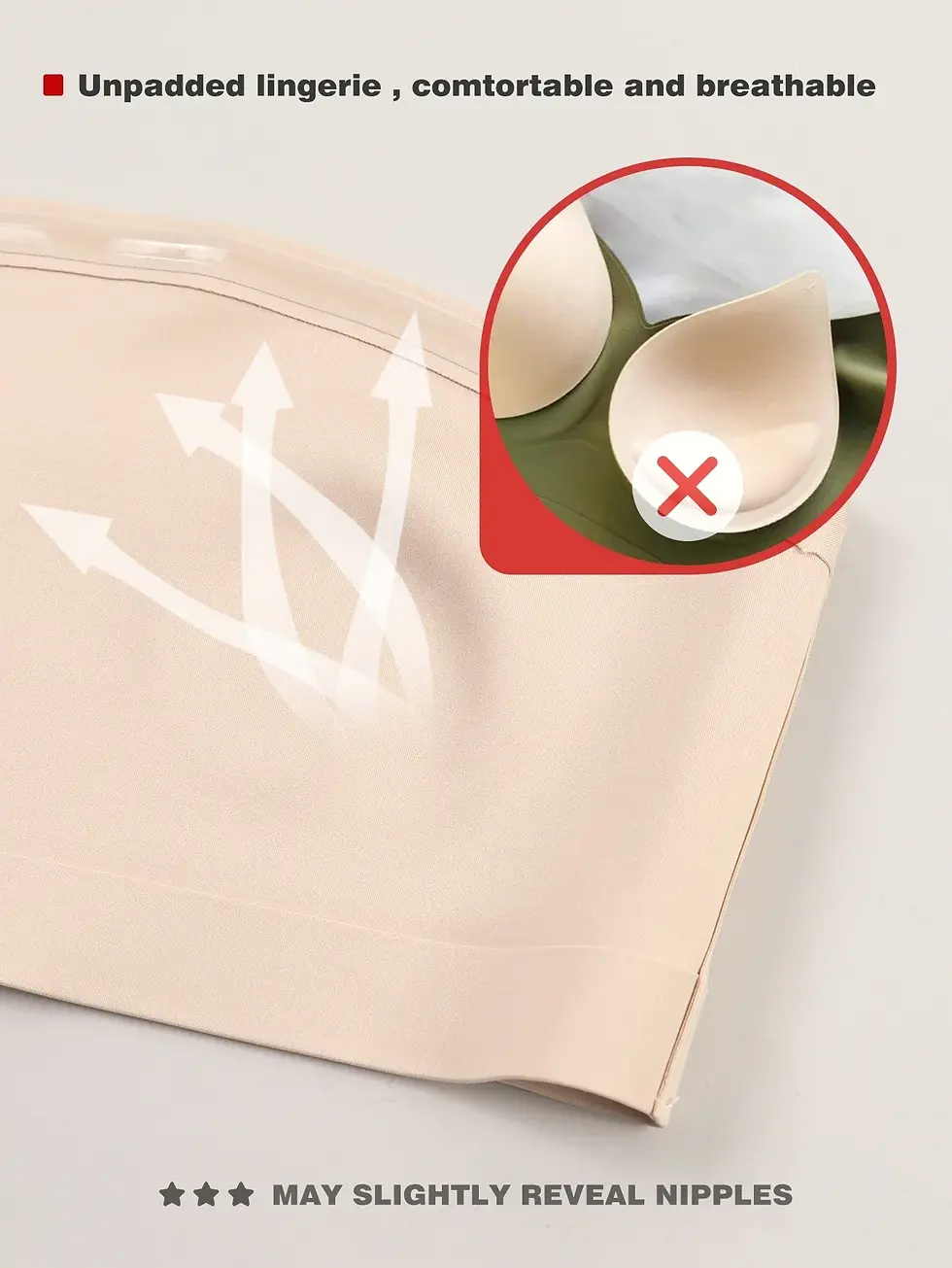 Thumbnail: Élan Invisible Bandeau Bra