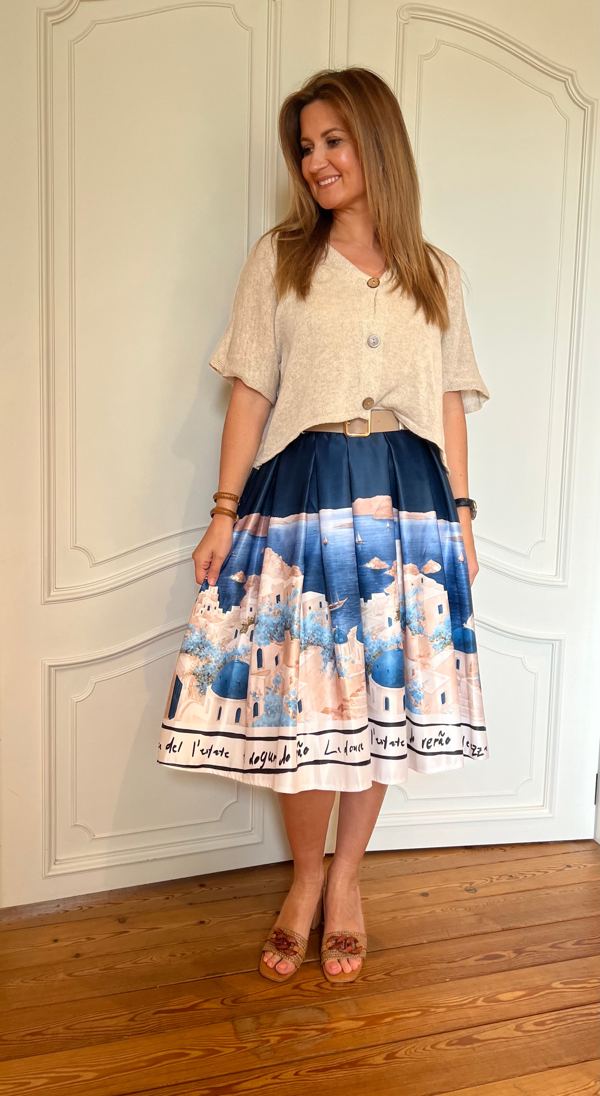 Speciale rok donkerblauw 