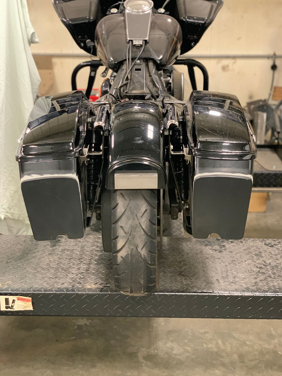 Thumbnail: Shorter Bag Supports 97-08 (Removes Rear Grab Bar)