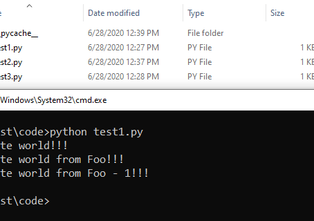 How does A Python Program run?