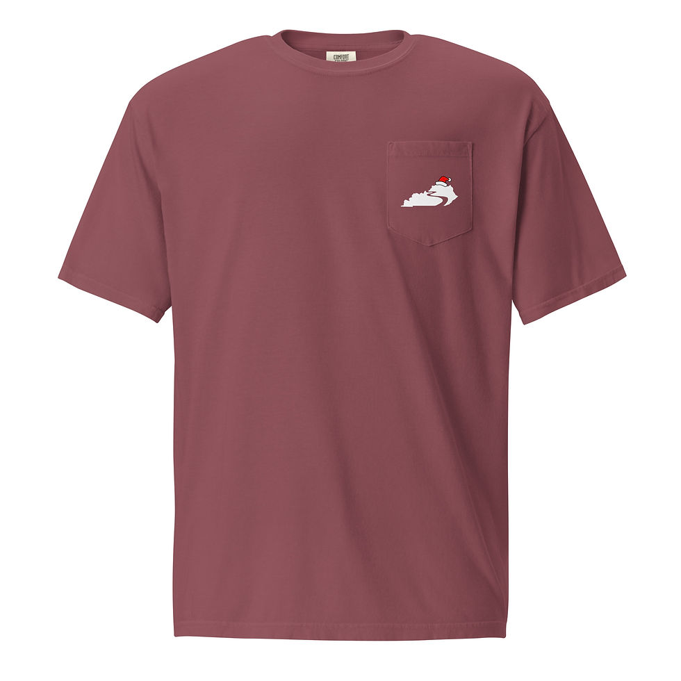 Thumbnail: DB’s Bourbon Trail Holiday Logo Pocket T-Shirt (White Logo)
