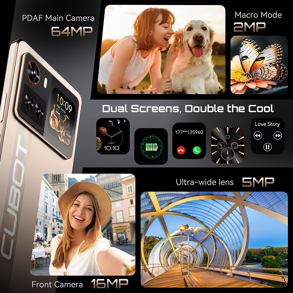 Thumbnail: Smartphone 5G Cubot X100, Android 15, Dimensity 7025, 6nm, 2.5GHz,6.88-inch Scre
