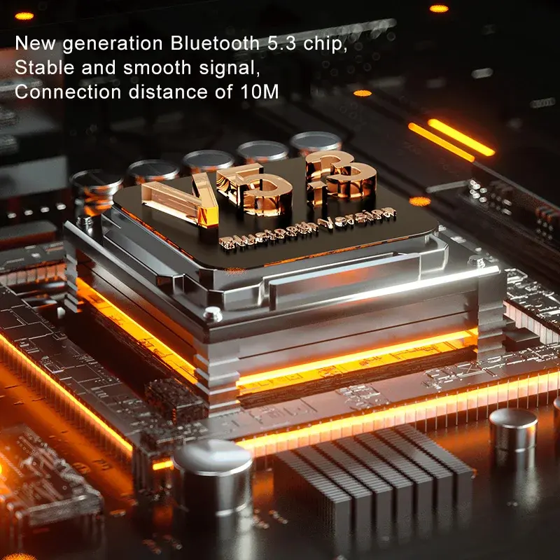 Thumbnail: Mini Portable Music Player Wireless Bluetooth Speaker HIFI SY-307 BT5.3 with RGB