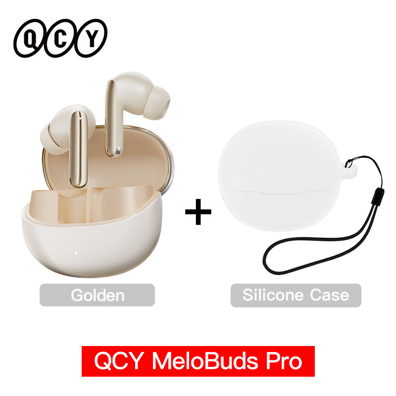 Thumbnail: QCY MeloBuds Pro ANC Bluetooth 5.3 Earphones Wireless 46dB Hybrid ANC Hi-Res LDA
