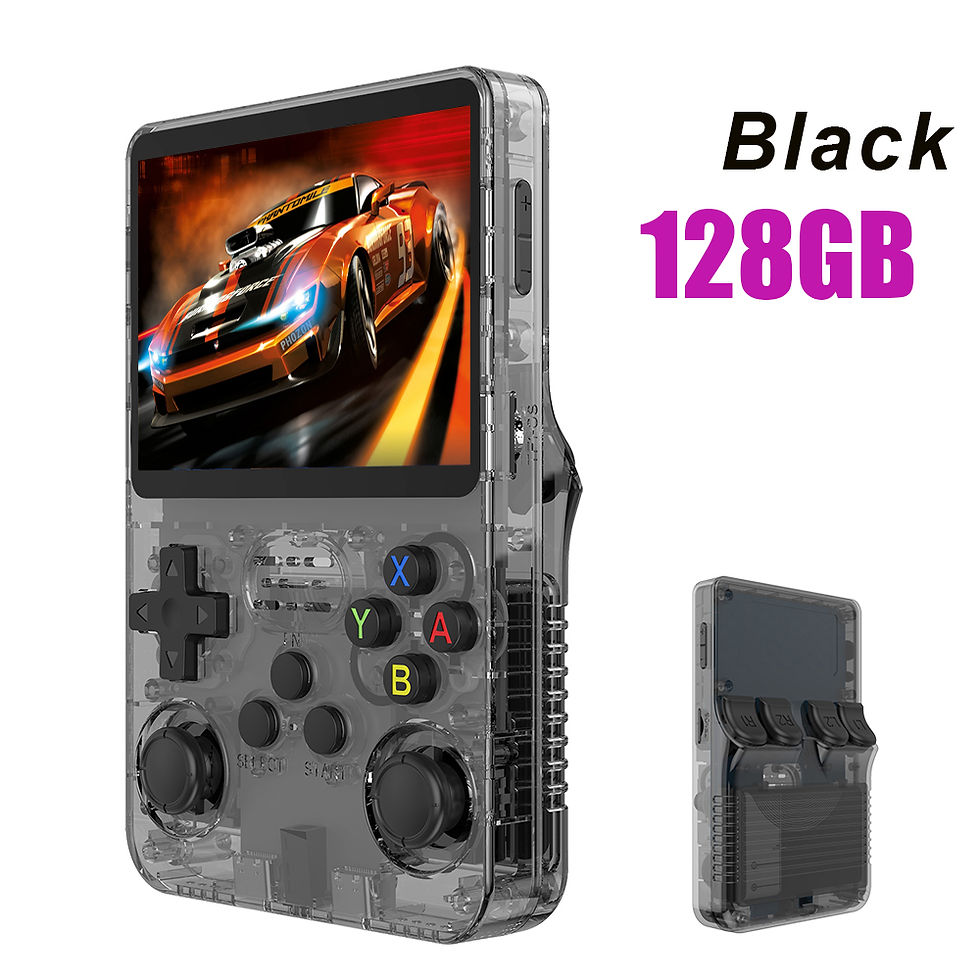 Thumbnail: 128G R36S Retro Handheld Video Game Console Linux System 3.5 Inch IPS Screen R35