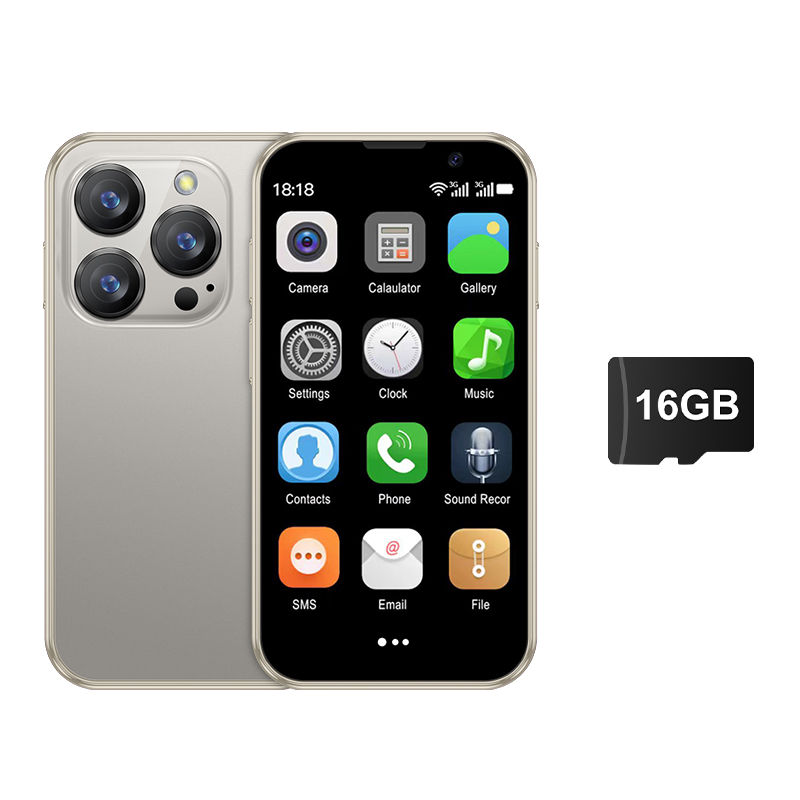 Thumbnail: SERVO 16SE Mini Smartphone 16GB ROM Android 9.0 Wifi Dual SIM Standby Play Store
