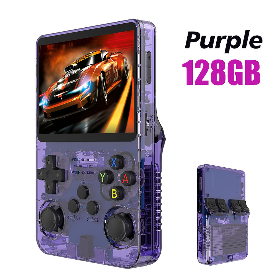Thumbnail: 128G R36S Retro Handheld Video Game Console Linux System 3.5 Inch IPS Screen R35