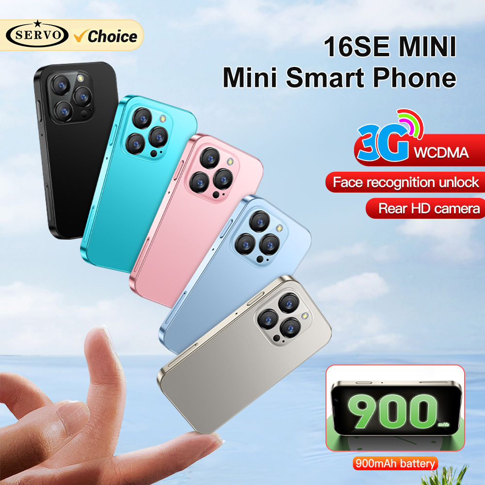 SERVO 16SE Mini Smartphone 16GB ROM Android 9.0 Wifi Dual SIM Standby Play Store