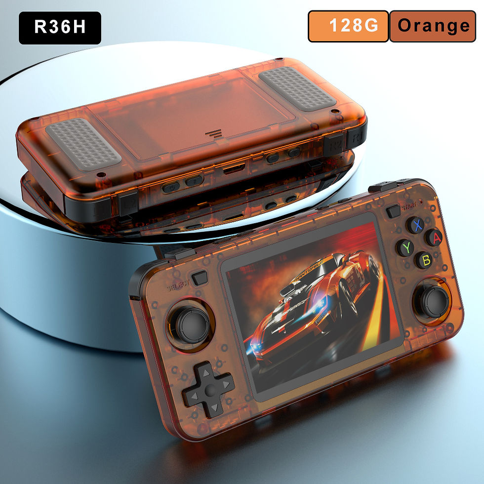Thumbnail: 15000+ Ready Games! 3.5" IPS Retro Handheld Console RK3326, 3000mAh Long Play or