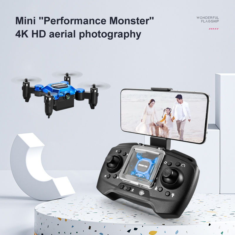 Thumbnail: K04 Mini Folding Storage Aircraft Mini Drone Aerial Photography High Definition 
