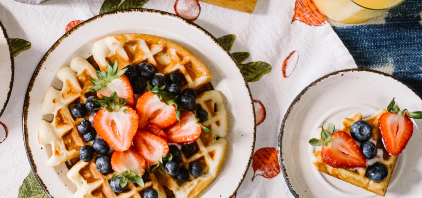 Arranged Food and Objects