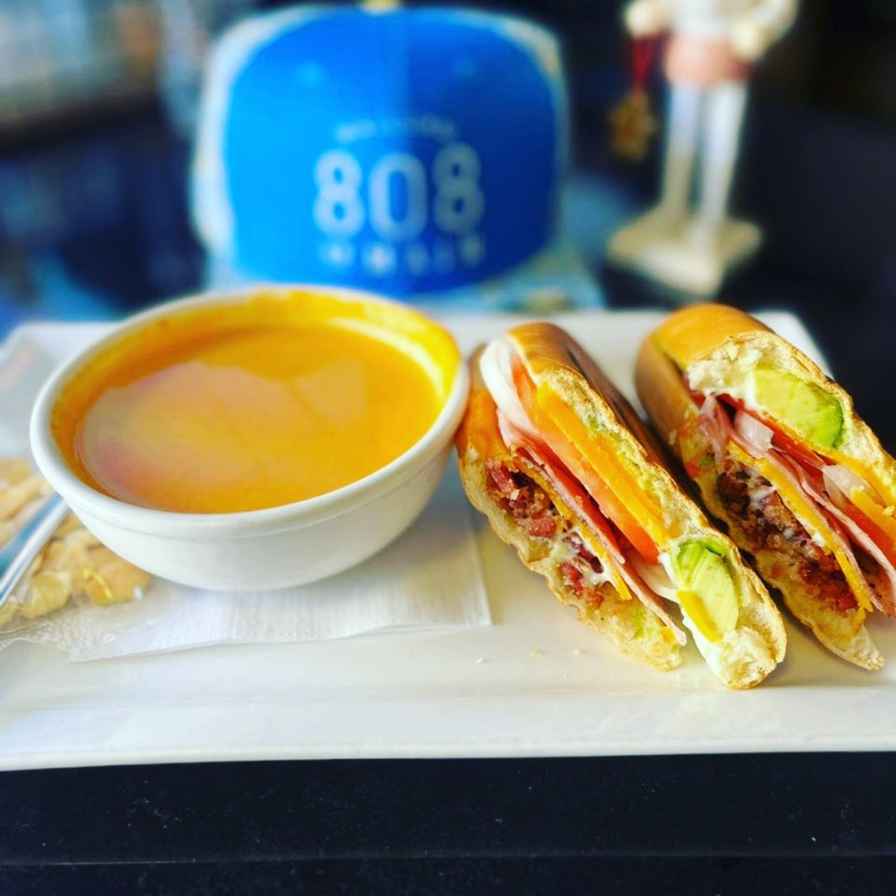 Arranged Food and Objects