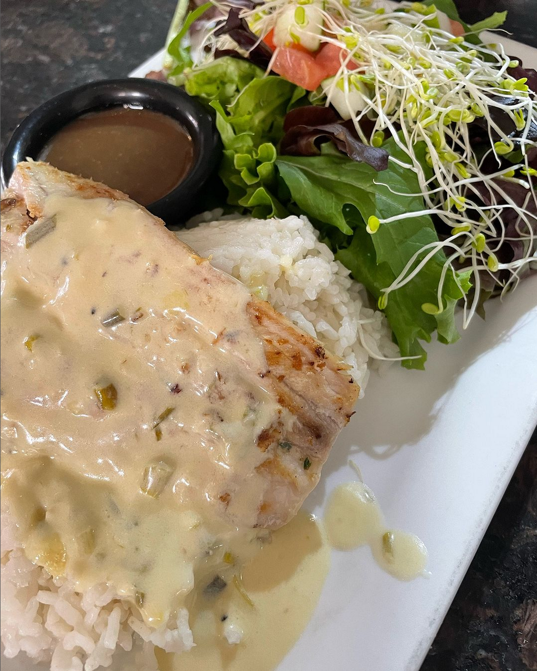 Arranged Food and Objects