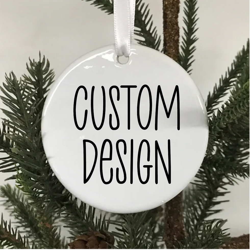 Porcelain Ornament / Custom