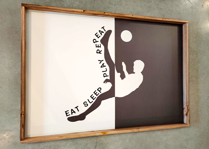 קרנושקה - תמונת כדורגל לחדר ילדים