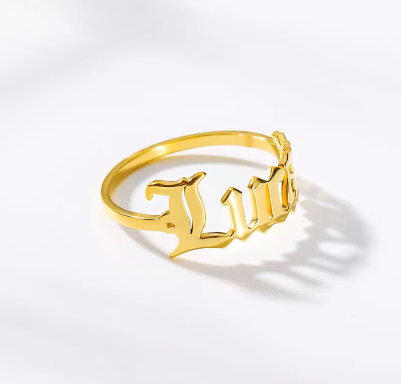 Custom Name Ring