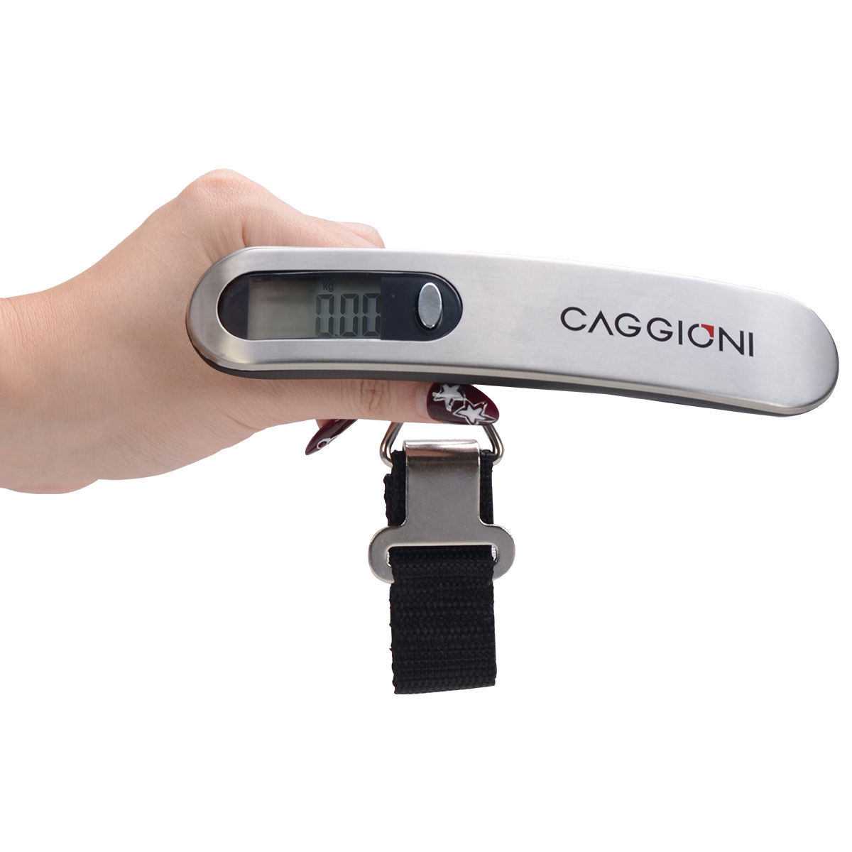 CAGGIONI เครื่องชั่งน้ำหนักกระเป๋าเดินทาง (Luggage Scale EP014B) พกพาง่าย