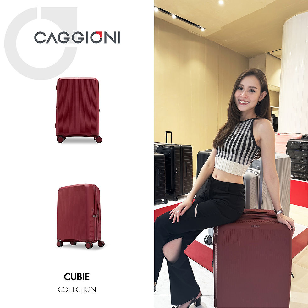 Thumbnail: cubie_caggioni_function_caggioni luggage_กระเป๋าเดินทาง_คาจิโอนี่_กระเป๋าเดินทางยี่ห้อไหนดี_กระเป๋าเดินทาง20นิ้ว