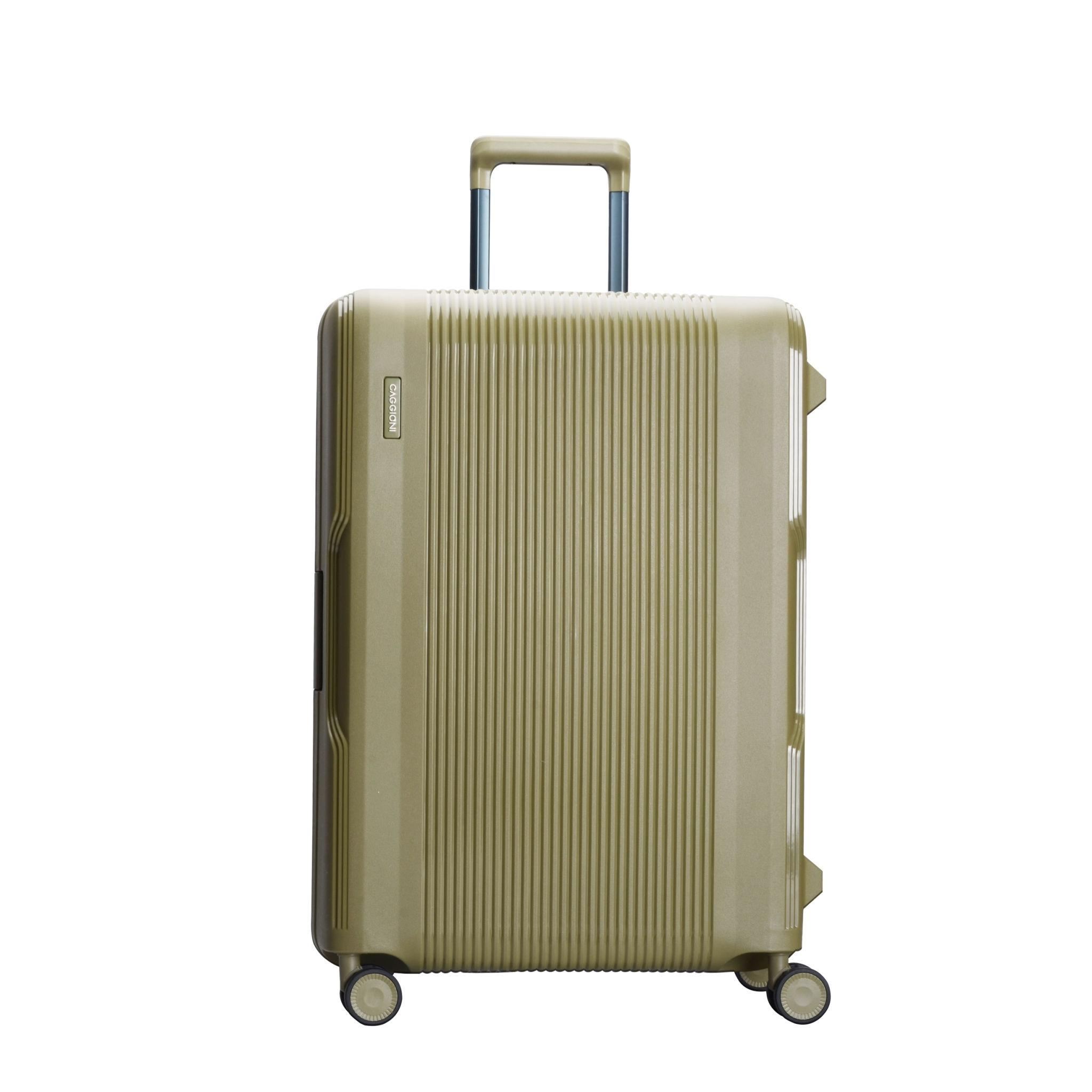 กระเป๋าเดินทางล้อลาก แบบโครง รุ่นมาโคร : สีเขียวขี้ม้า (Marco : C22011)