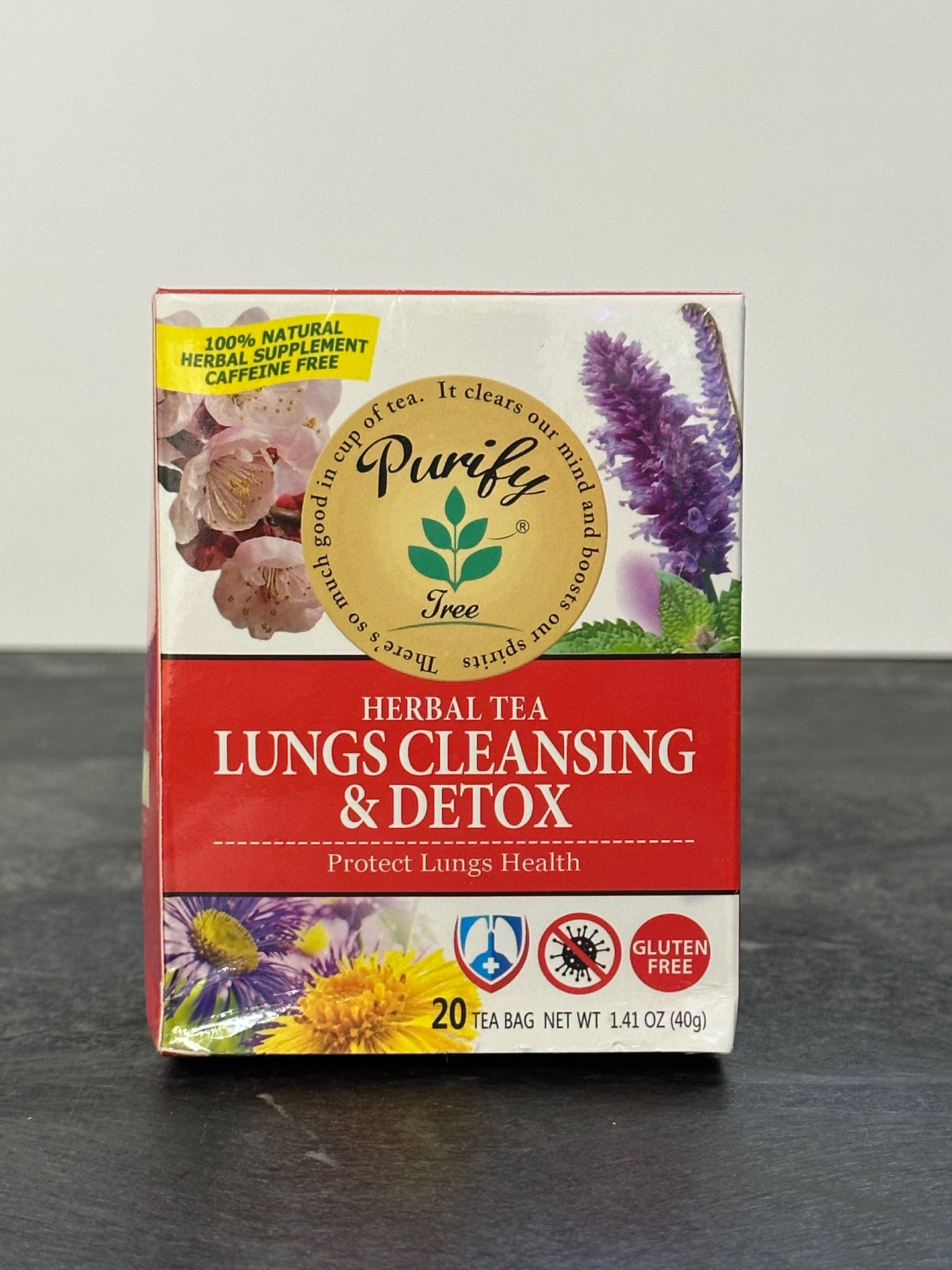 Purify Herbal Tea Lungs Cleansing & Detox