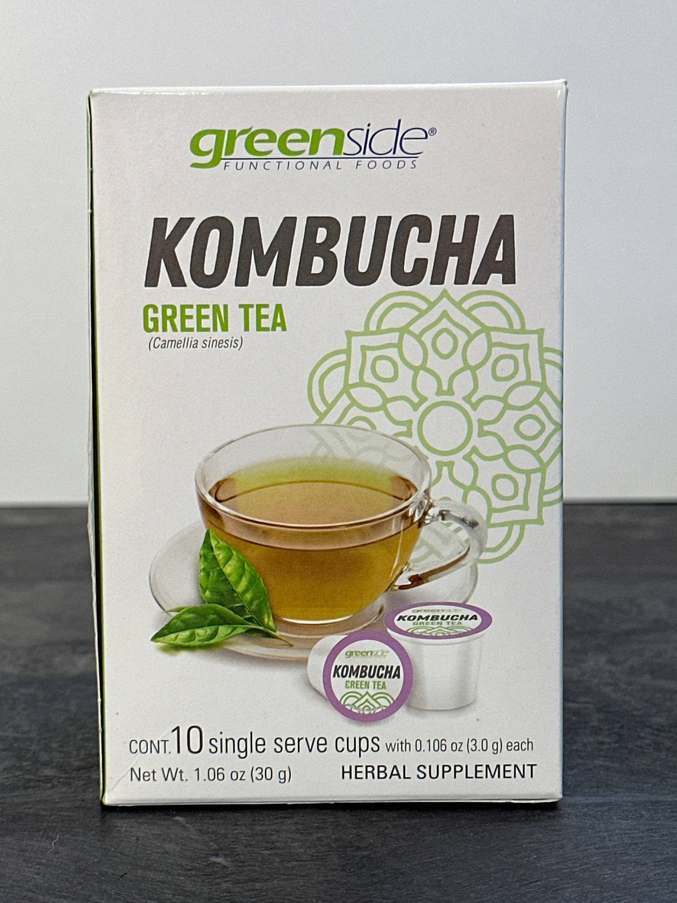 Greenside Kombucha Green Tea