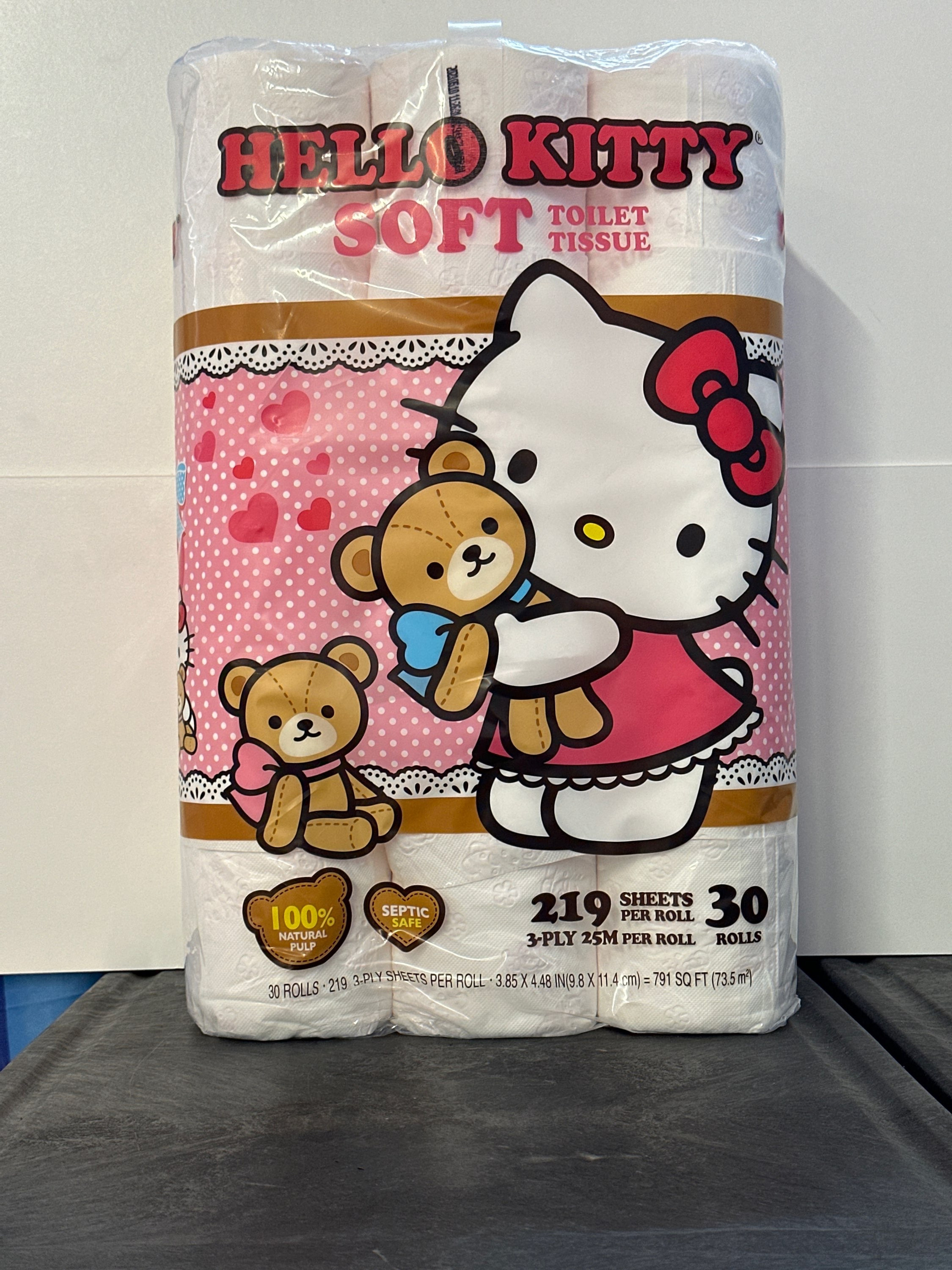 Hello Kitty Toilet Paper
