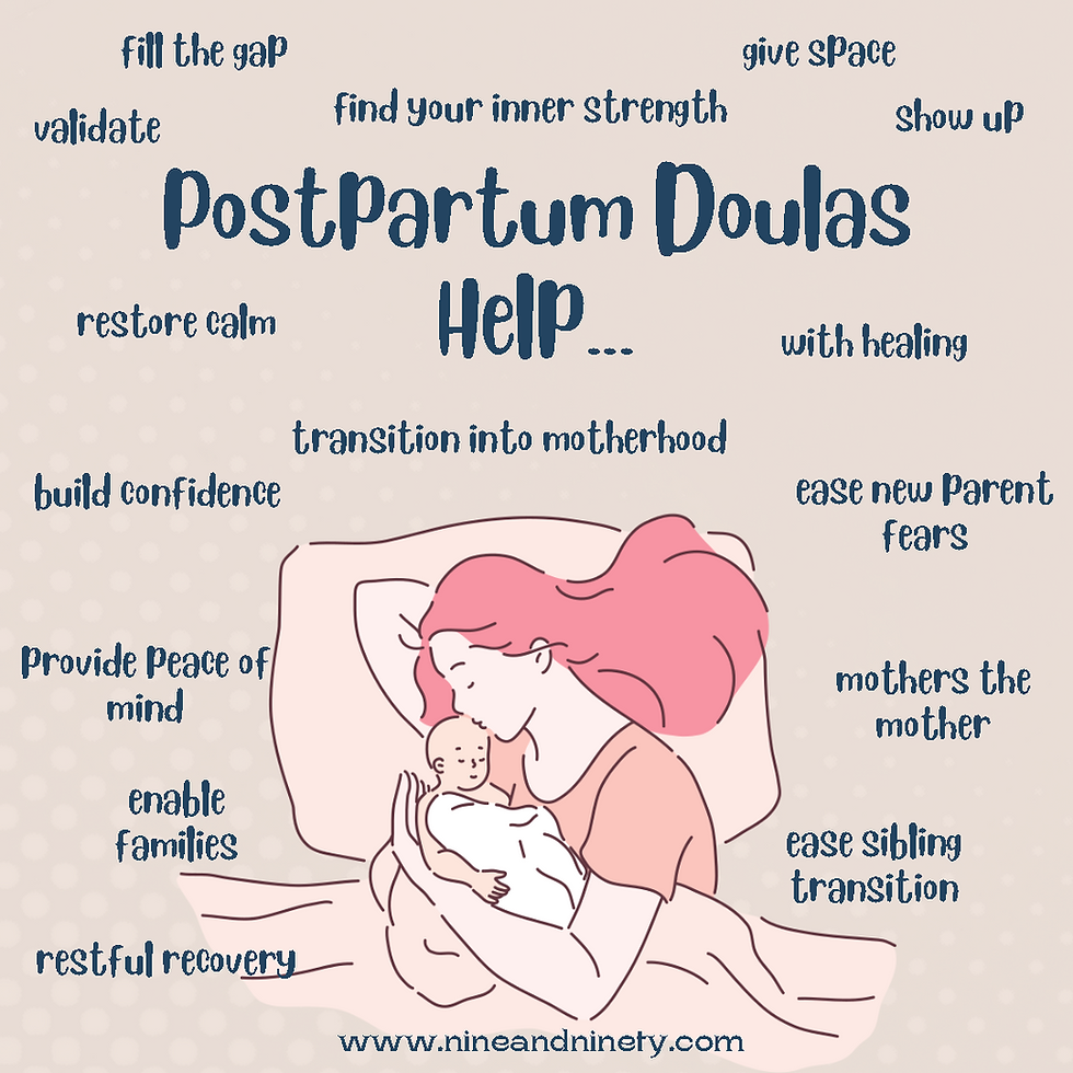 The Fourth Trimester Unveiled: How a Postpartum Doula Can Support You in the Next 90 Days!