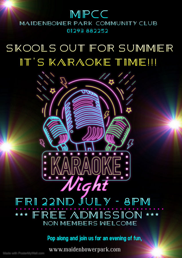 Skools out .... It's Karaoke Time!!!