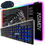 Miniatura: Combo Mouse Gaming Luz RGB Con Teclado Español  LED Respirable Y Mousepad XXL