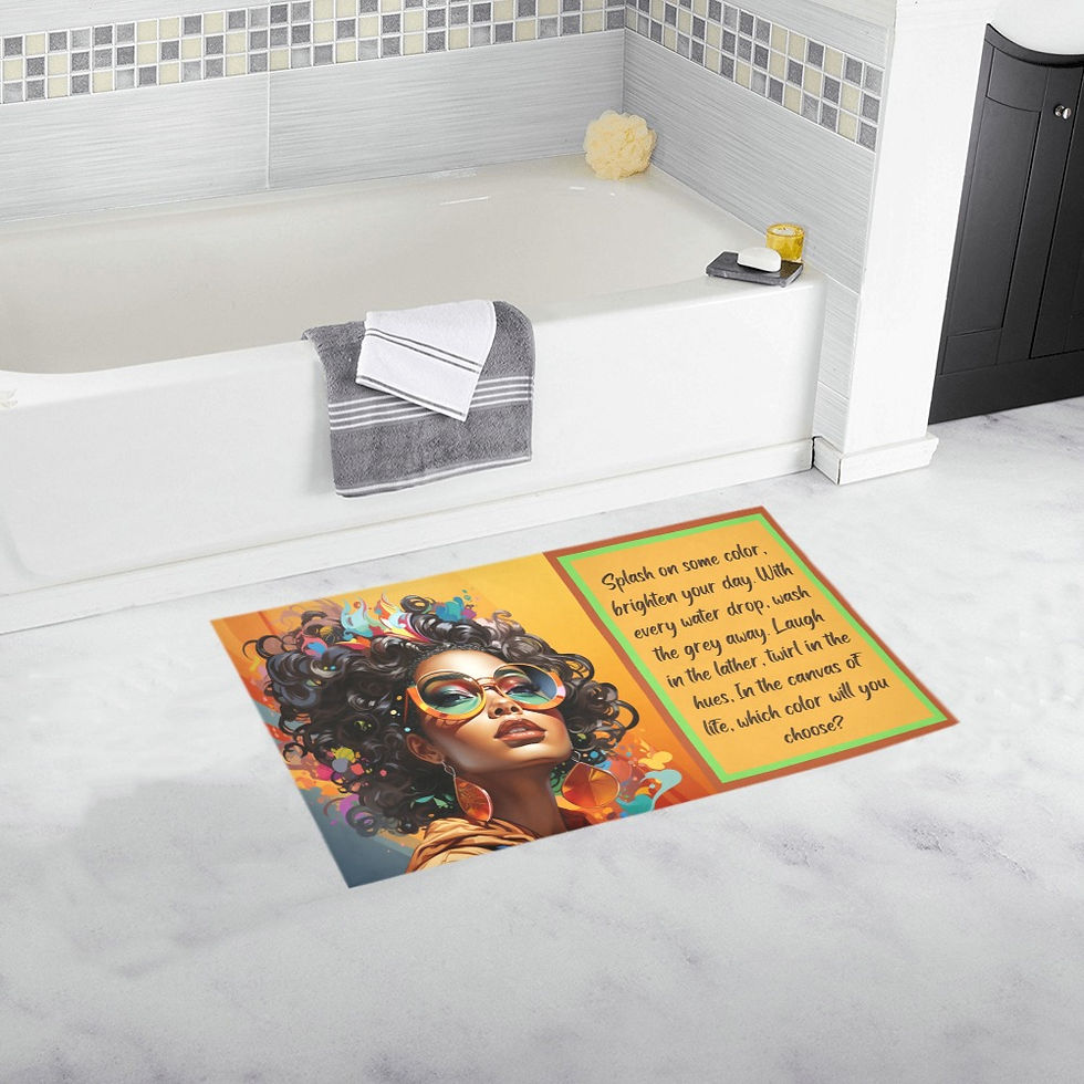 Thumbnail: Splash Of Sass Bath Rug Bath