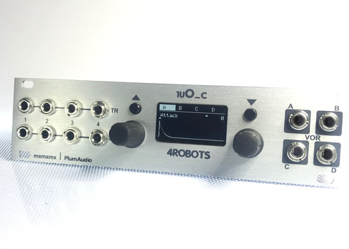 plum audio 1u O_c 4ROBOTS intellijelサイズ 1uO_c - 4ROBOTS | Plum Audio