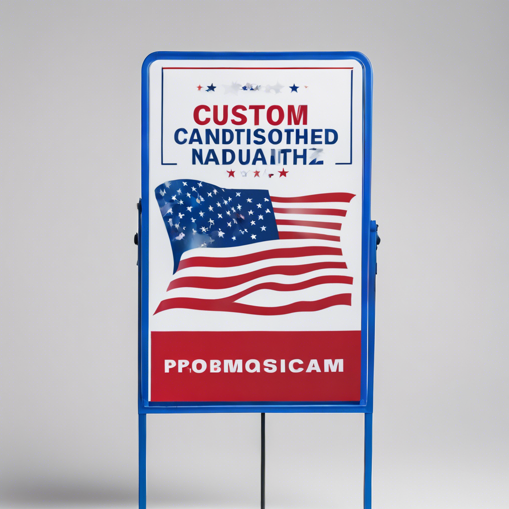 Custom Political Yard Sign