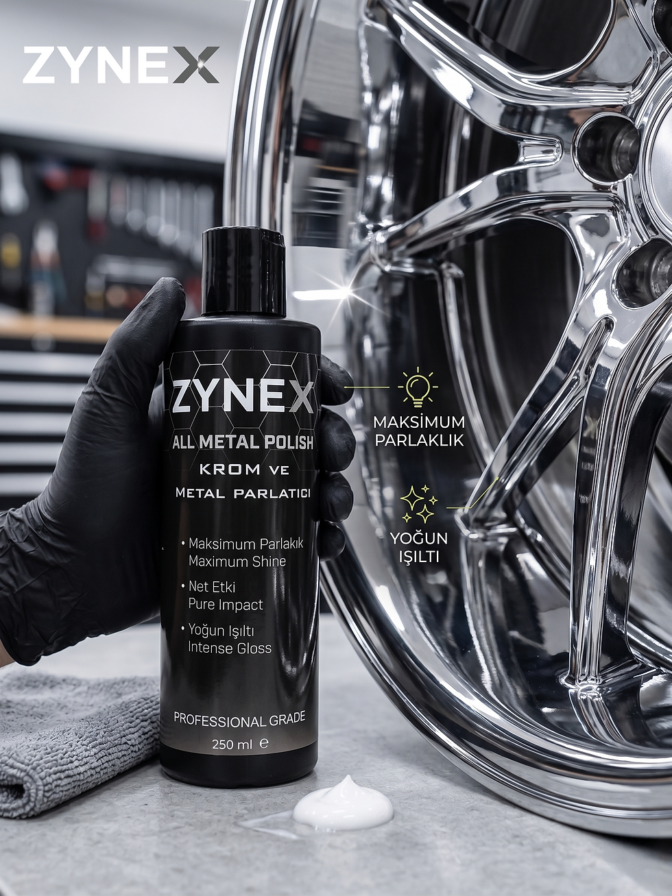 Küçük resim: Zynex Professional Krom ve Metal Parlatıcı 250 ml - Pas ve Oksidasyon Giderici