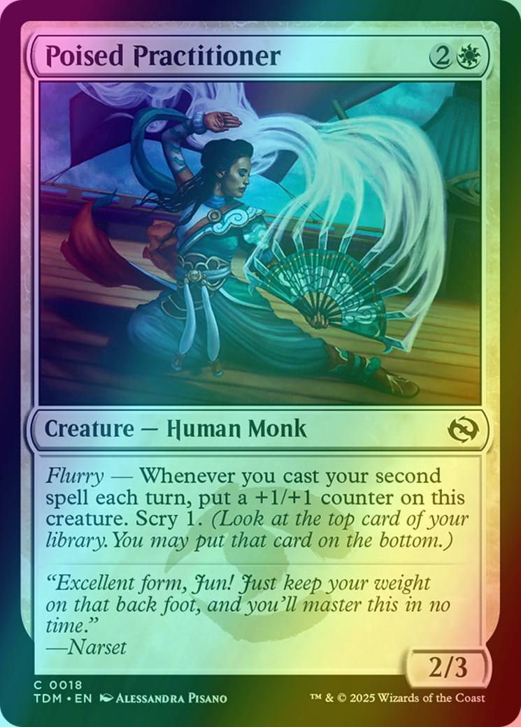 Foil Poised Practitioner Artist Proof