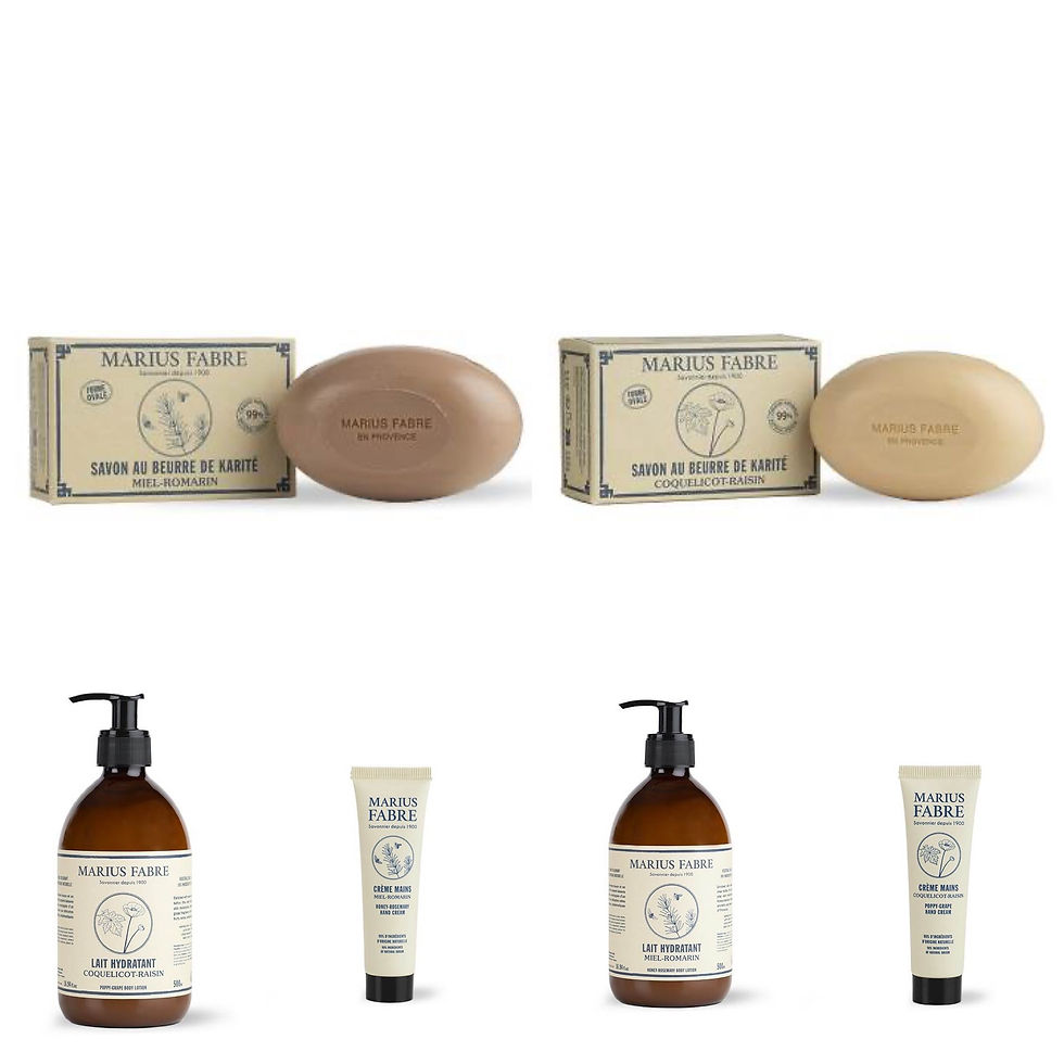 Discover the New Marius Fabre Scents: Honey & Rosemary and Poppy & Grape